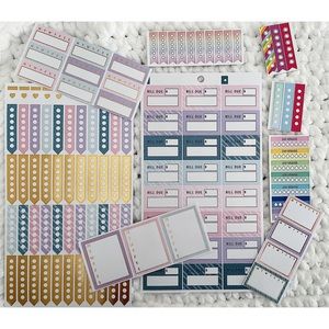 Once More With Love Functional Planner Stickers